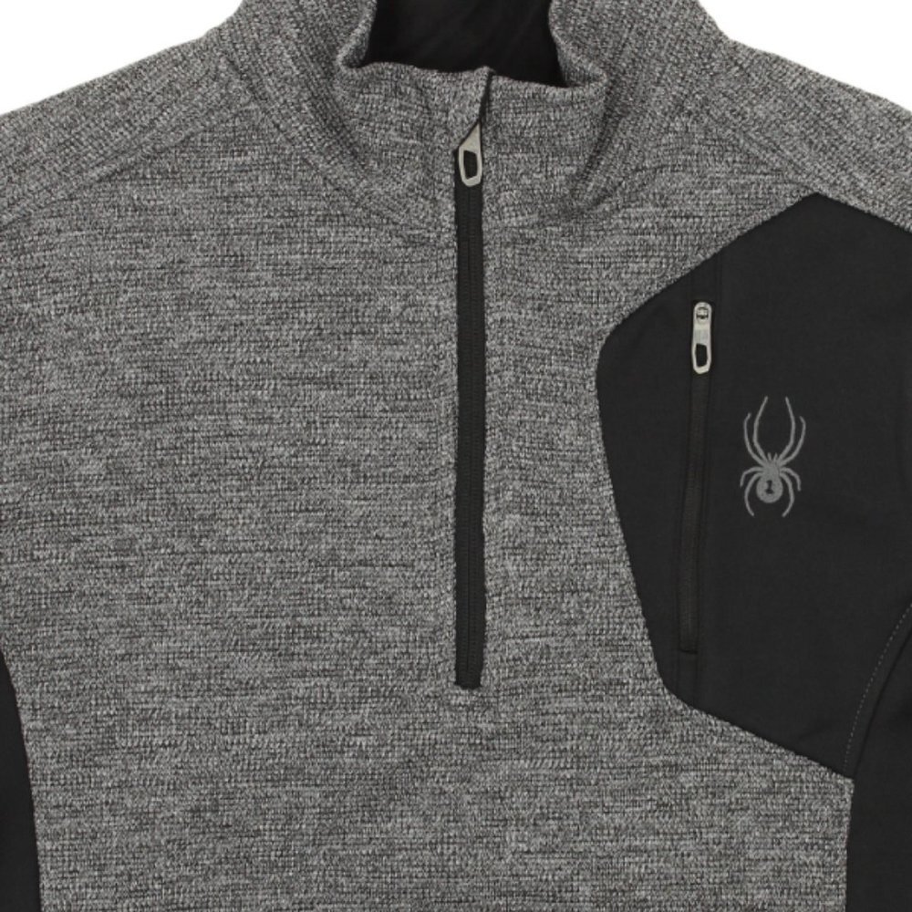 SPYDER MEN'S RAIDER 1/4 ZIP SWEATER - Picture 3 of 3